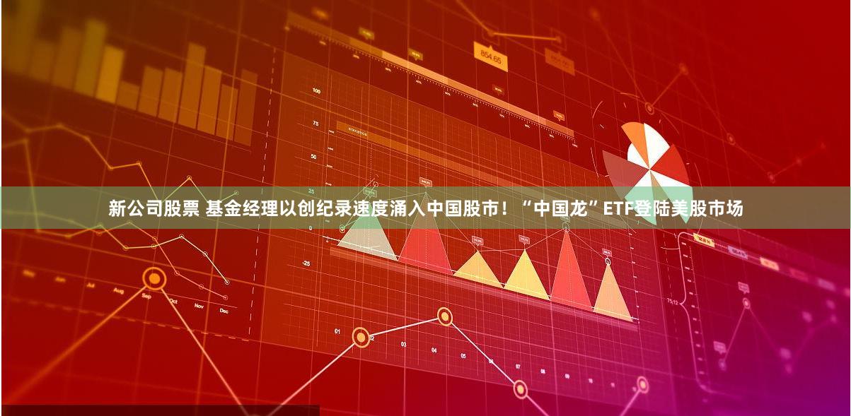 新公司股票 基金经理以创纪录速度涌入中国股市！“中国龙”ETF登陆美股市场