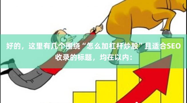 好的，这里有几个围绕“怎么加杠杆炒股”且适合SEO收录的标题，均在以内：